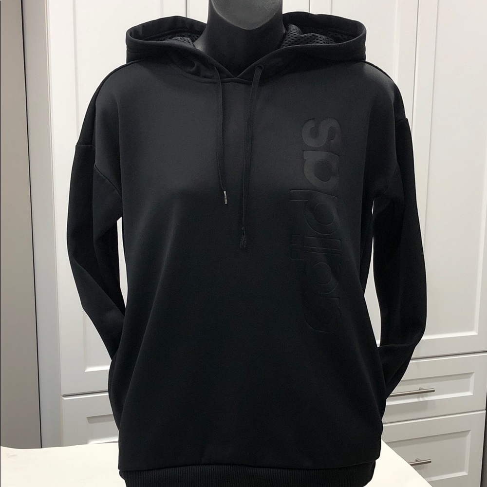 Adidas Men's Black Pullover Hoodie